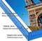 10x12 Picture Frames,Stunning Color Acrylic Photo Frame,Use as 10x12, 10x10, 9X12, 8.5x11, 8x10 Picture Frame and Acrylic Decorative Tray, Blue, 1Pack